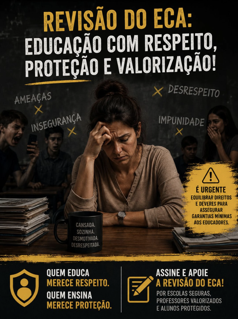 Abaixo-assinado — Revisão do ECA Já